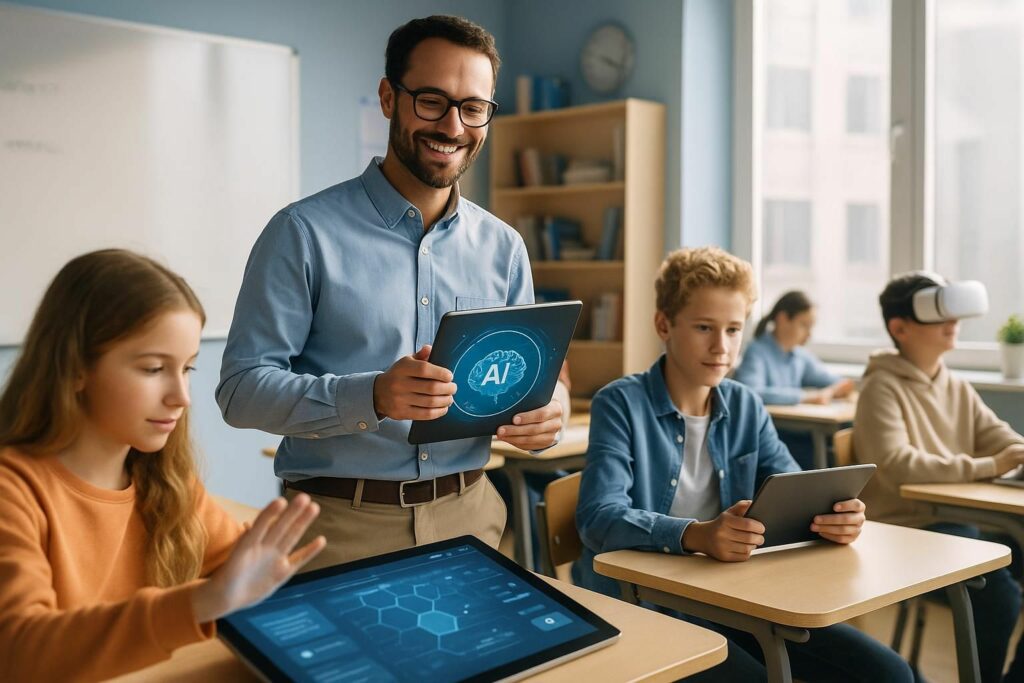 explorez comment l'intelligence artificielle transforme et améliore votre méthode d'enseignement pour une expérience pédagogique innovante et efficace.