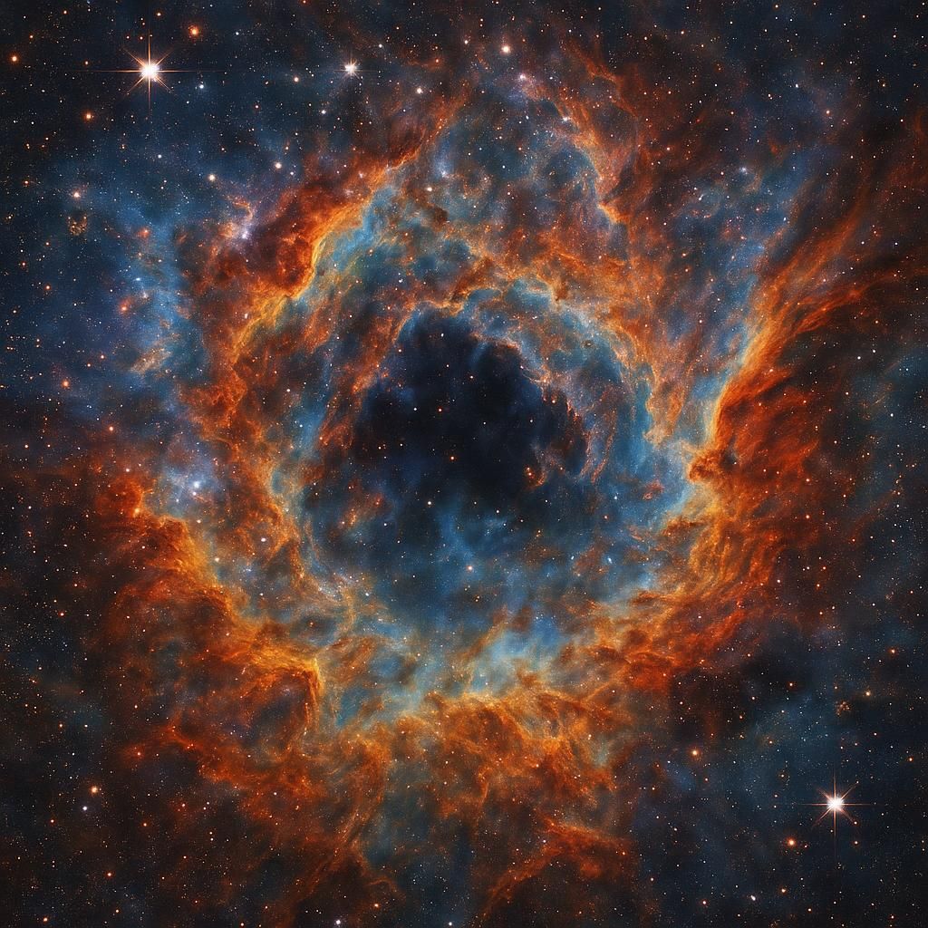 découvrez l'image captivante du télescope hubble illustrant le cycle cosmique de destruction et de création, une photo spatiale exceptionnelle mise en lumière cette semaine.