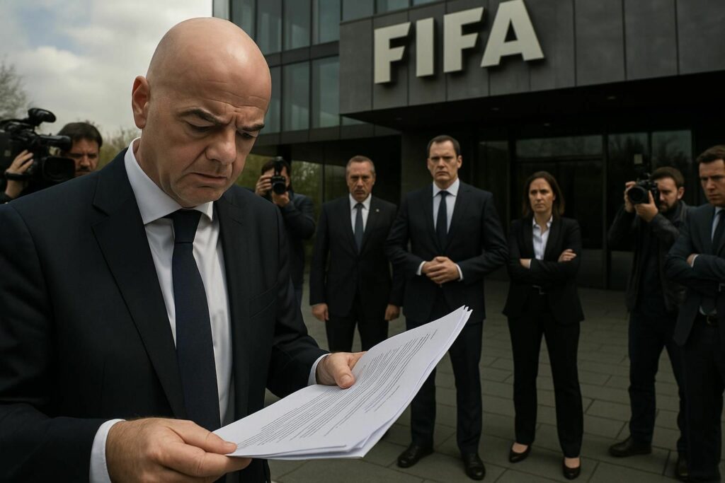 la fa demande à infantino de rendre publics les documents relatifs à la vente de la coupe du monde, réclamant transparence et accountability dans cette affaire controversée.