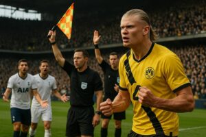 découvrez pourquoi le but de haaland a été annulé et les raisons derrière cette erreur lors du match.